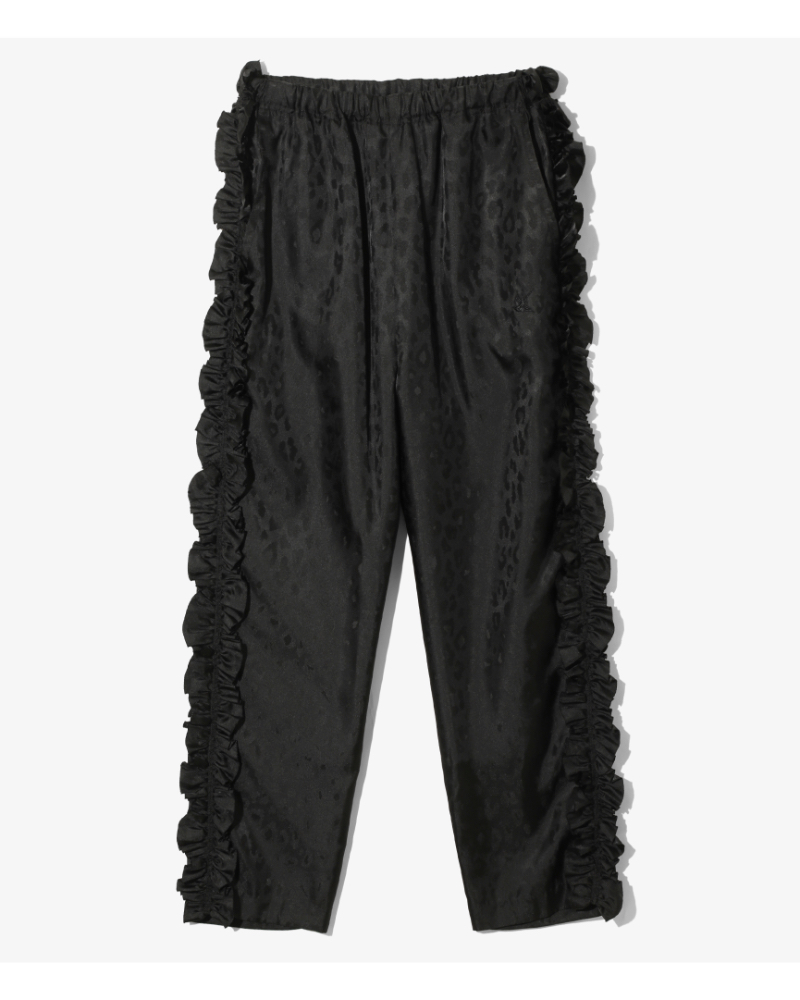 RHODOLIRIONihI) RV1040 FRILL SIDE PANTS - JACQUARD