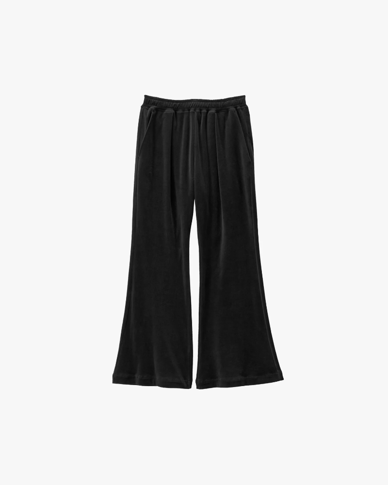 GraphpaperiOty[p[ jGL253-70408 Compact Velour Flare Pants