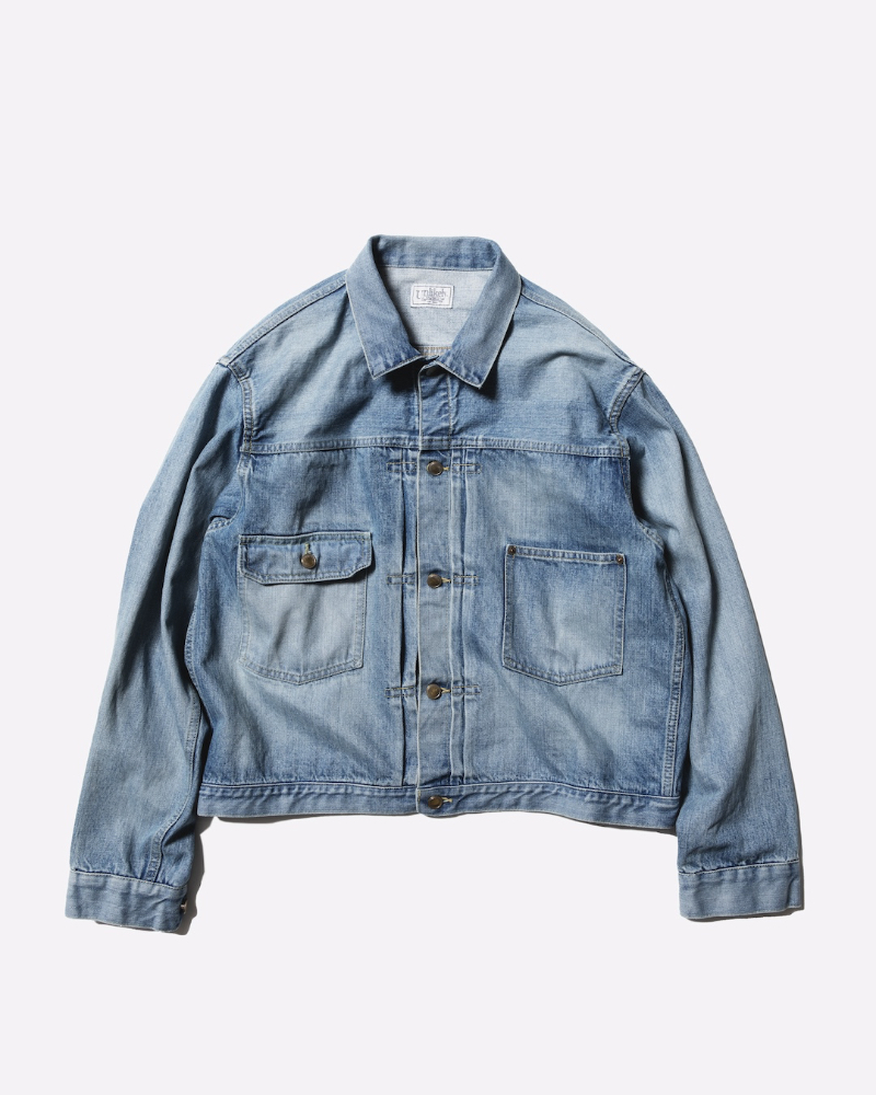 Unlikely(ACN[) U25F-18-0010  Unlikely Time Travel Trucker Jacket 1977 Wash