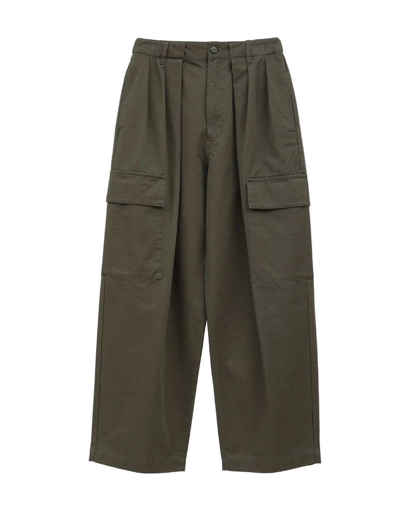 CLANE (Nl) 19110-7172 WIDE TUCK WORK PANTS