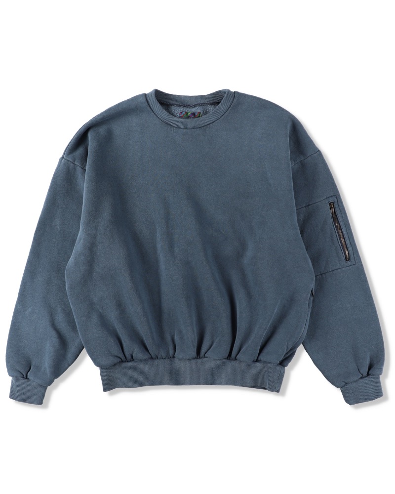 is-nessiCYlX) 25AW_07_1007_AWCS03 PIGMENT DYED CREW NECK SWEATSHIRT