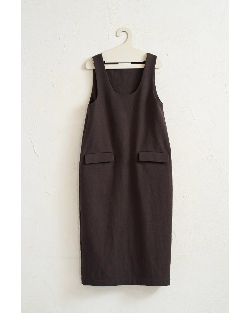 archiiA[LjAW25-A2 DRY WOOL S/L ONEPIECE