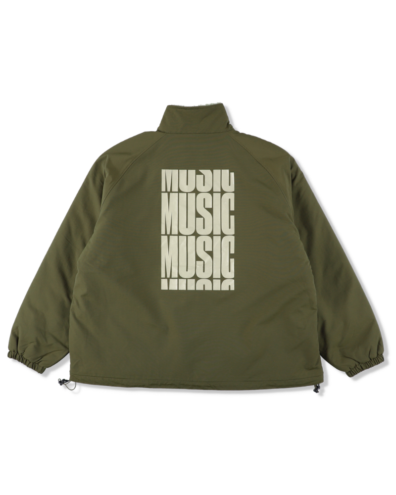 ISNESS MUSICiCYlX~[WbN) IMP6_22_MUSIC DELAYJK01 DELAY REVERSIBLE FLEECE JACKET