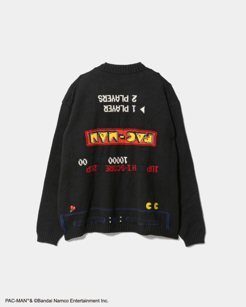 beautiful people (r[eBts[vj1535210011 PAC-MAN jacquard knitted pullover