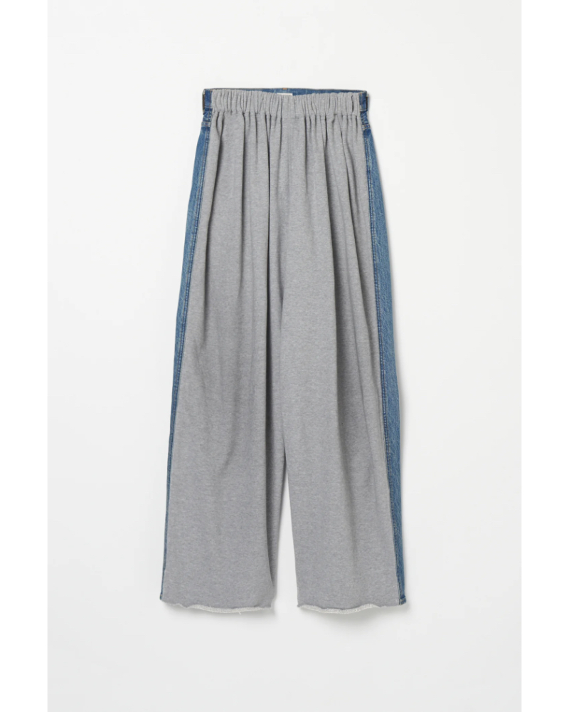 INSCRIRE (AXNA) IC252DAIDPT50 Hybrid Sweat Denim Pants