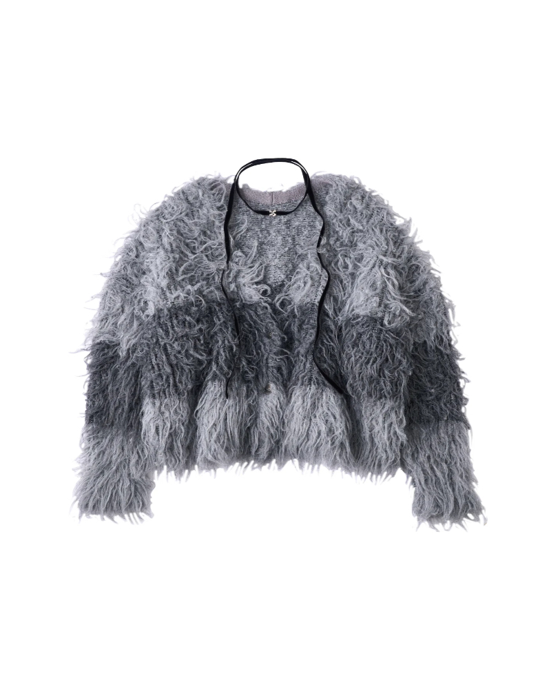 Knuth Marf (Nk[X}[t) KM25AM01 shaggy cardigan