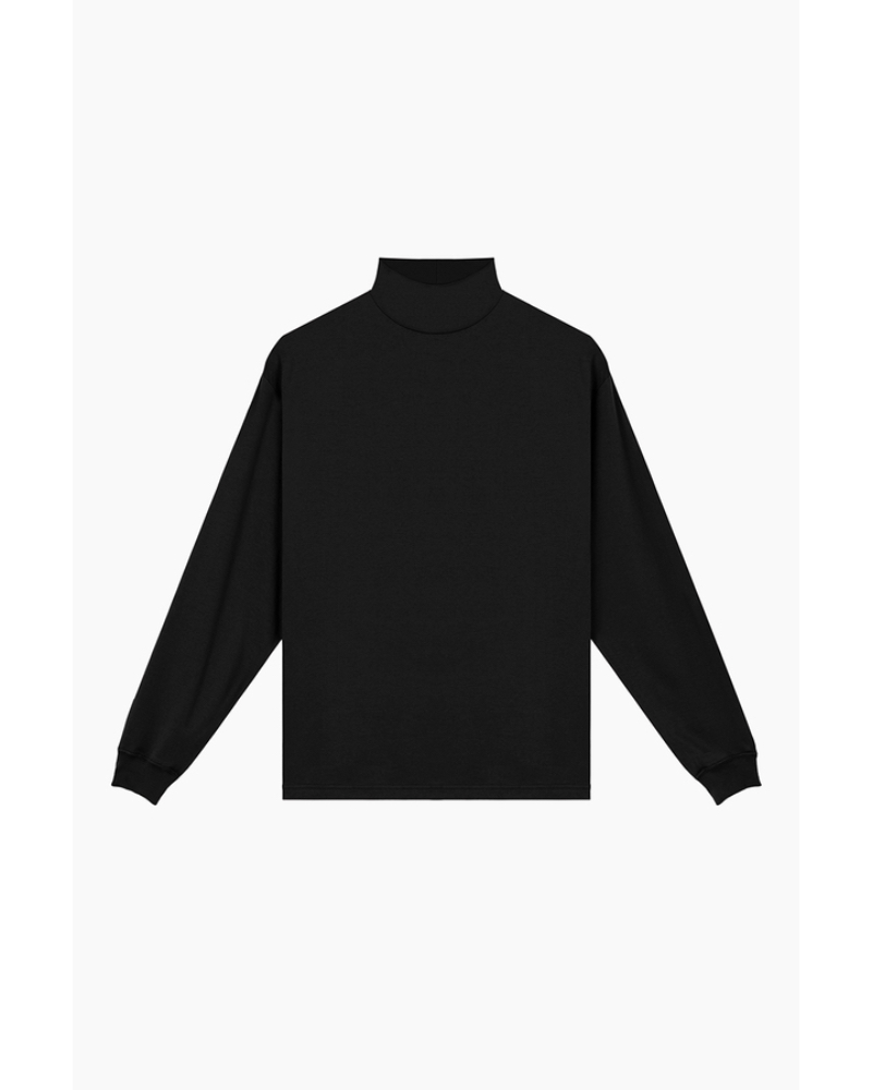 LAD MUSICIANibh~[WV) 2225-705 LONG SLEEVE HIGH NECK BIG T-SHIRT