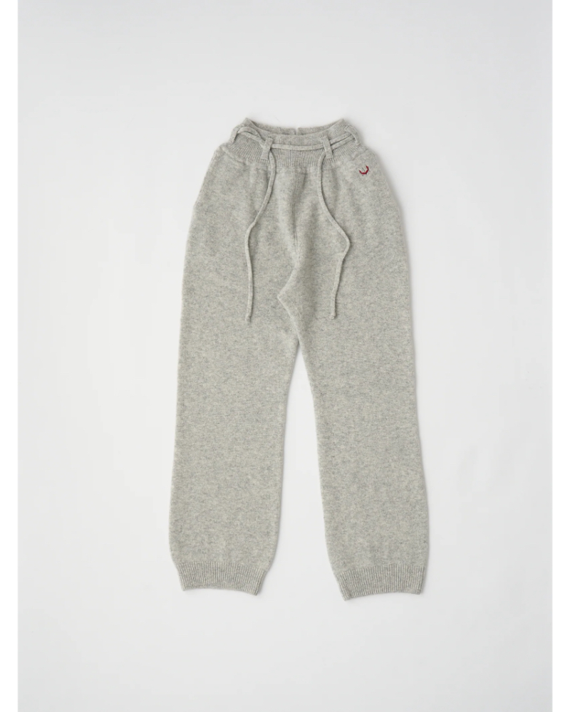 unfiliAtBjWVFL-UW119 FINE LAMBS WOOL BELTED PANTS