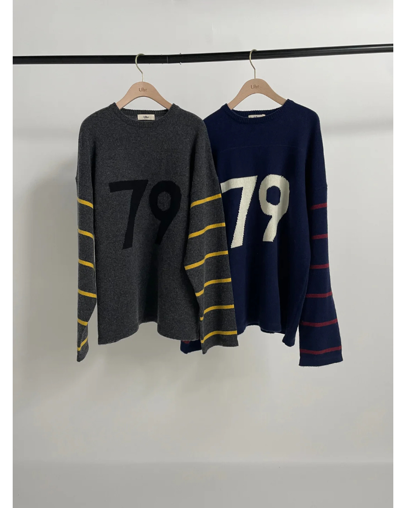 UhriE[Aj25AWUhr-KT500 79 Numbering Knit