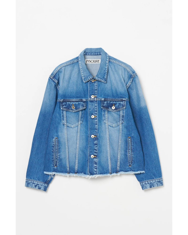 INSCRIRE (AXNA) IIC252DAIDJK52  Denim Jacket@