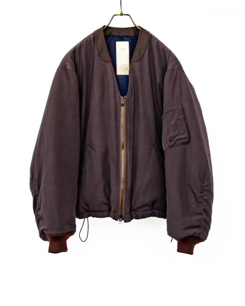 ANTHEM AiAZG[) A00182B PIGMENT AND DYE PUFFER MILITARY BLOUSON