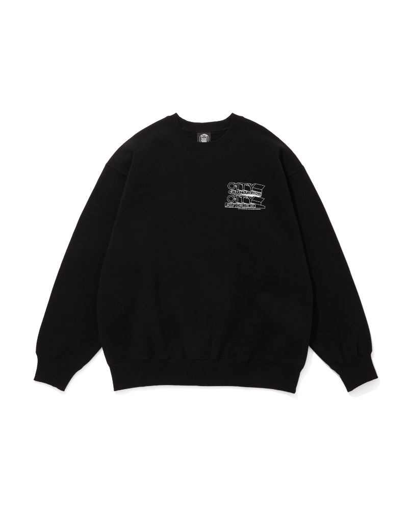 CITY COUNTRY CITYiVeB[Jg[VeB[) CCC-253C006 CITY COUNTRY CITY x AVIREX SWEAT TSHIRT