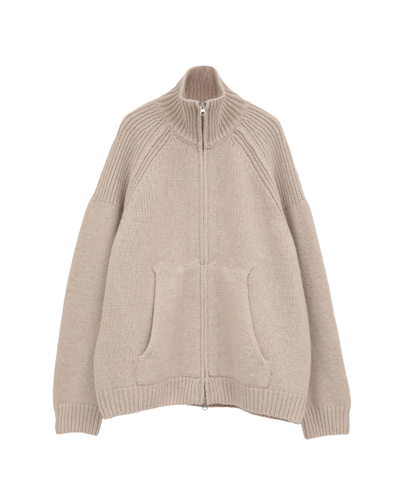 CLANE (Nl) 19106-2292 POCKET ZIP KNIT TOPS