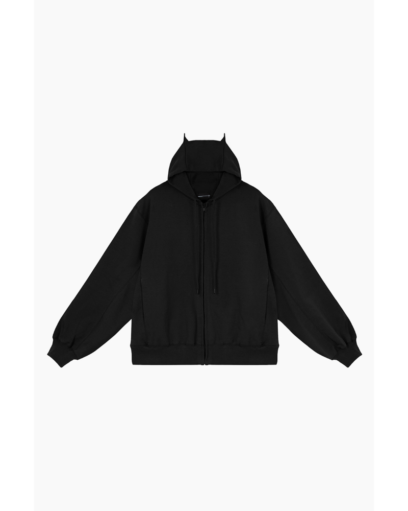 LAD MUSICIANibh~[WV)2225-603 LOOP BACK CLOTH DEVIL PARKA