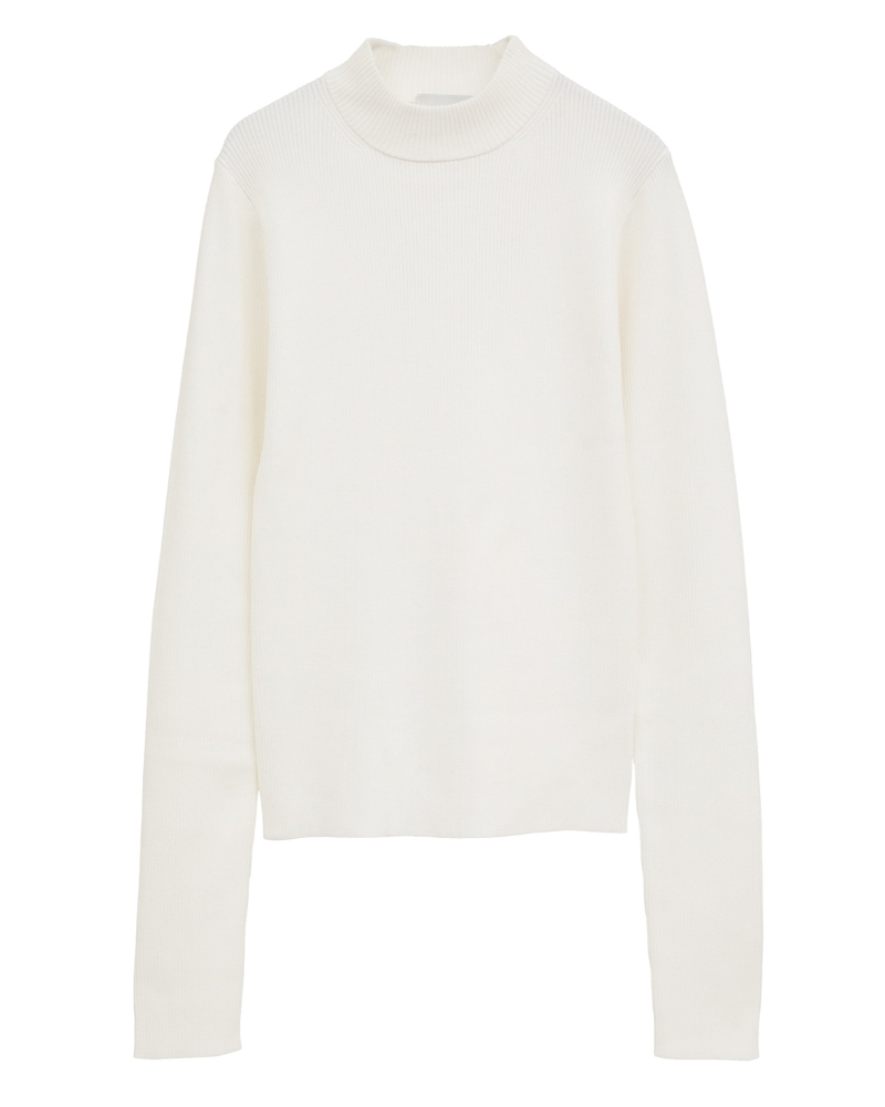 CLANE (Nl) 19106-2222 H/N RIB KNIT TOPS