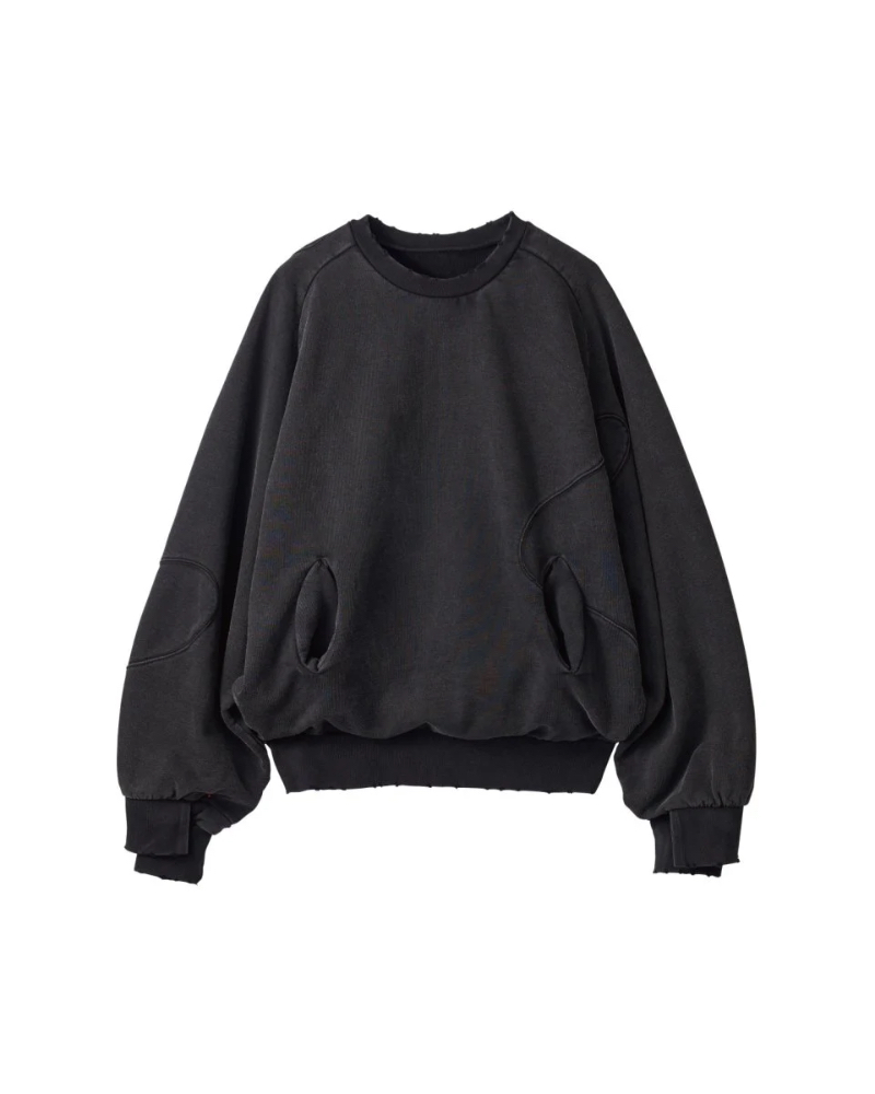 Knuth Marf (Nk[X}[t) KM25WG06 panelled volume sweatshirt(unisex)