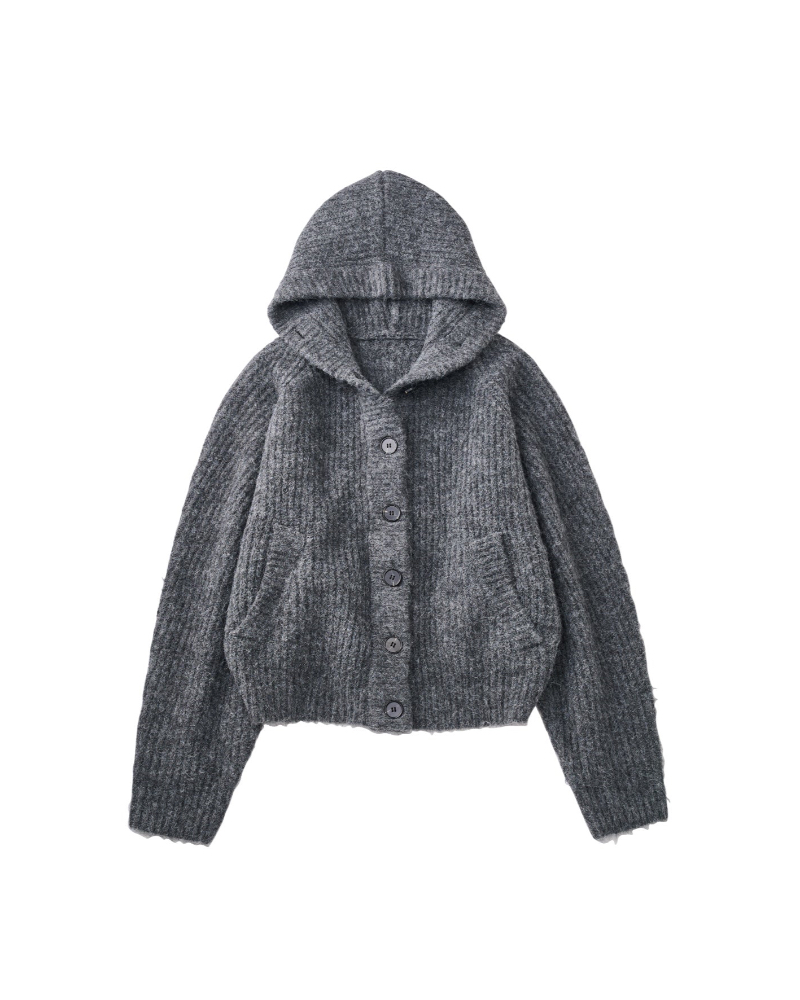 Knuth Marf (Nk[X}[t) KM25WG05 hooded cardigan knit