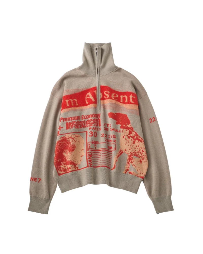 Knuth Marf (Nk[X}[t) KM25WJ01 concept jacquard knit