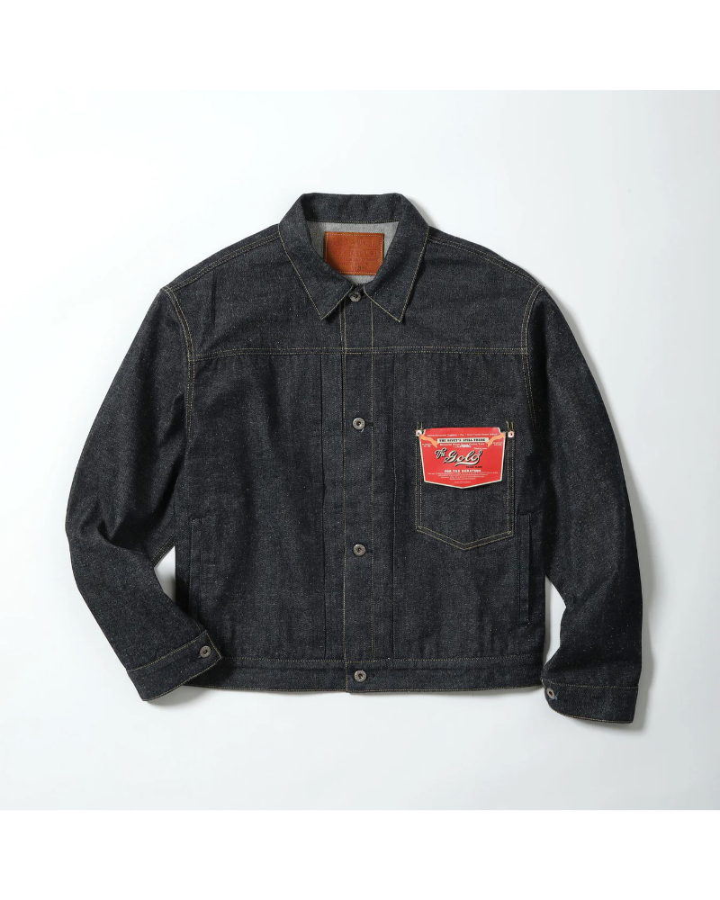 GOLD (�S�[���h) GL1586ON RECYCLED WASTE SUVIN COTTON YARN 11.5oz. DENIM 