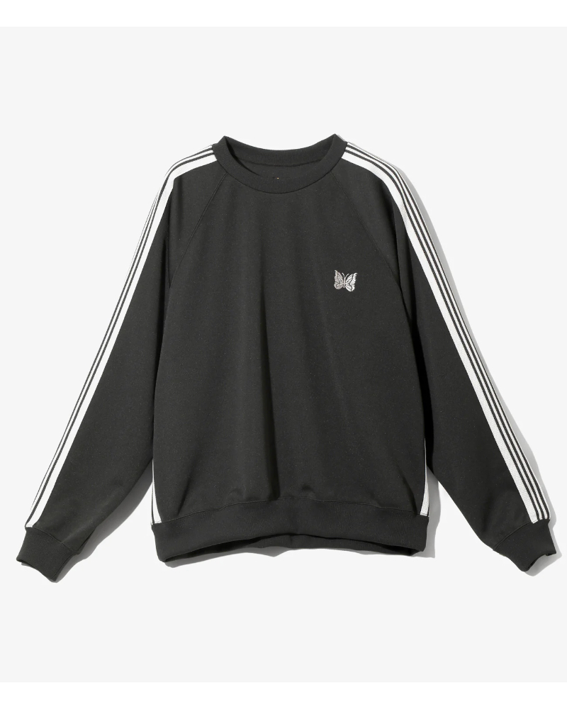 NEEDLES�i�j�[�h���Y)SX405C  TRACK CREW NECK SHIRT - POLY SMOOTH