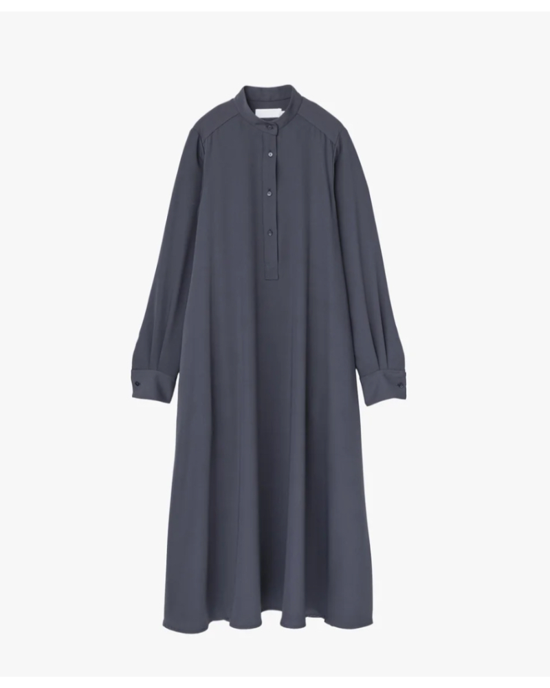 Graphpaper�i�O���t�y�[�p�[ )GL261-60074B  Satin Band Collar Dress