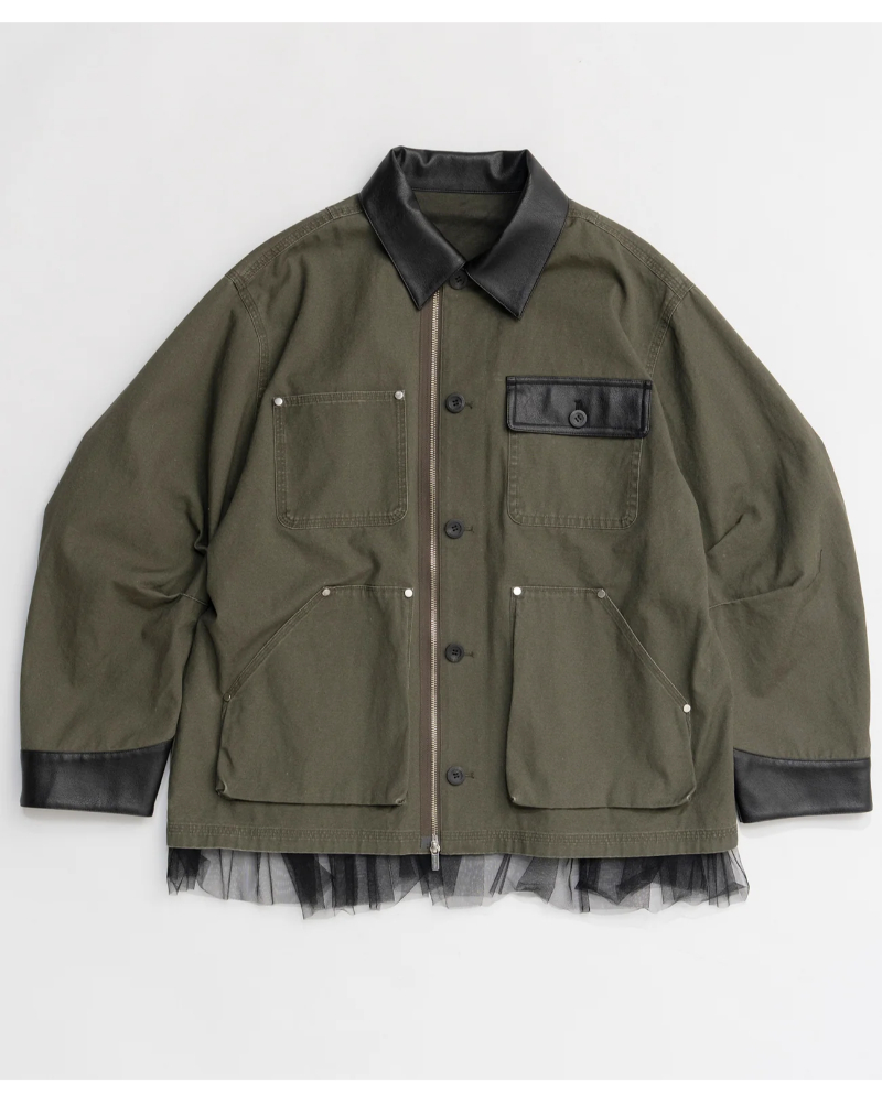 MAISON SPECIAL( ���]�� �X�y�V����) 21261215301 Reversible Utility Jacket