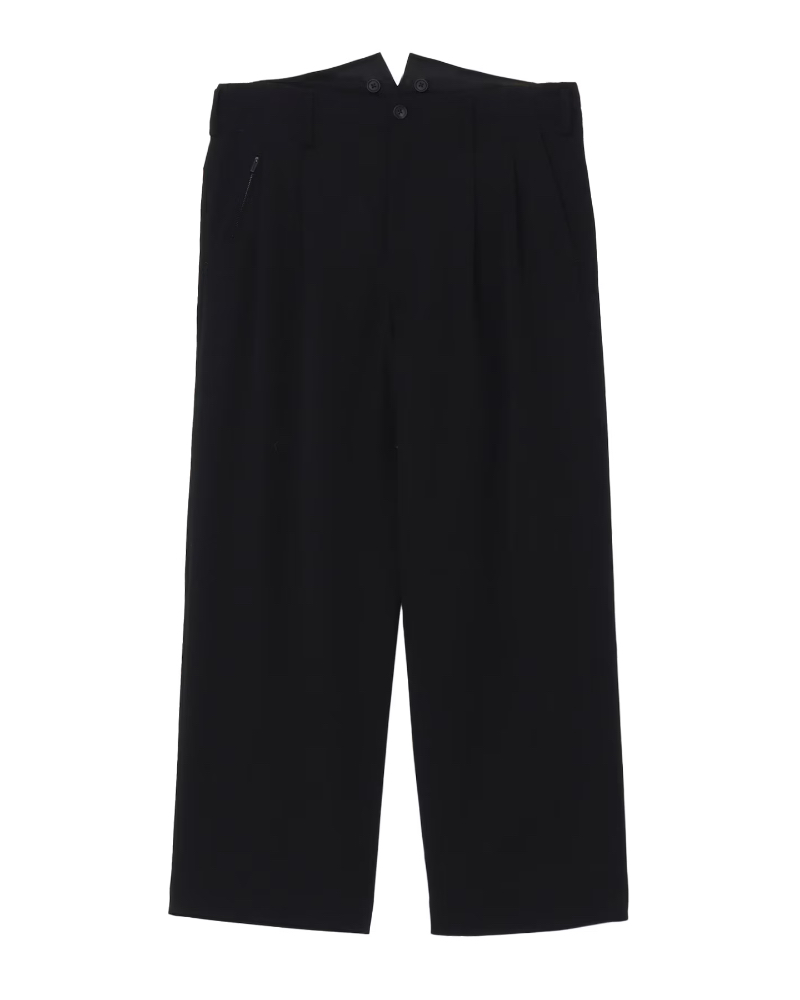 Y's for men�i���C�Y�t�H�[�����j MK-P06-101  WOOL GABARDINE COIN POCKET TUCK PANTS