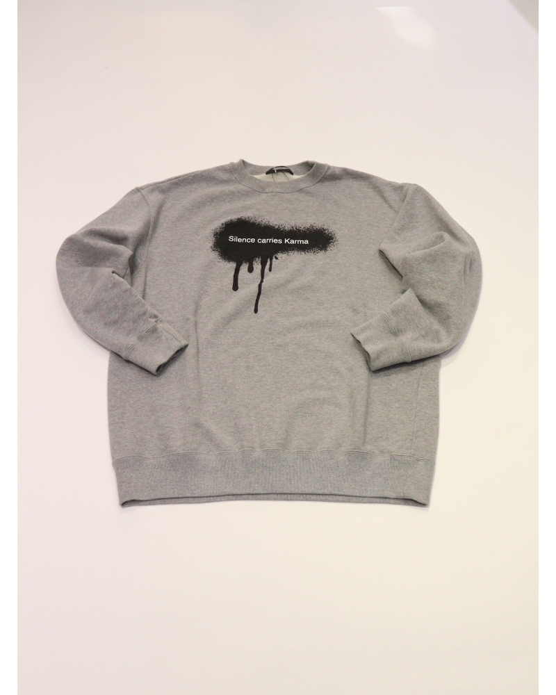 UNDERCOVER�i�A���_�[�J�o�[�jUC1F1894-1 BIGSWEAT Silence carries Karma