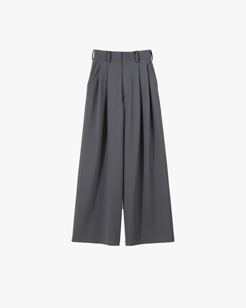 Graphpaper�i�O���t�y�[�p�[ �jGL261-40044B Compact Ponte Two Tuck Wide Pants