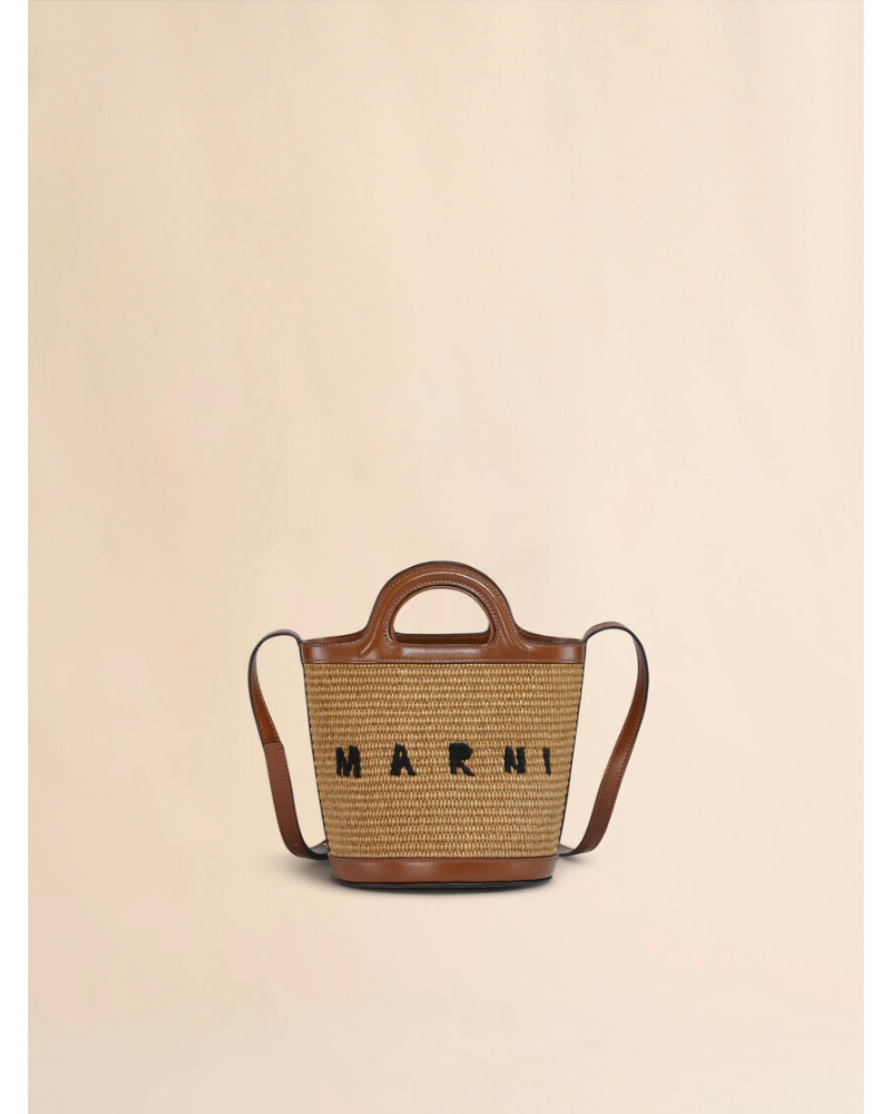 MARNI (�}���j) P3860 TROPICALIA BASKET BAG SMALL