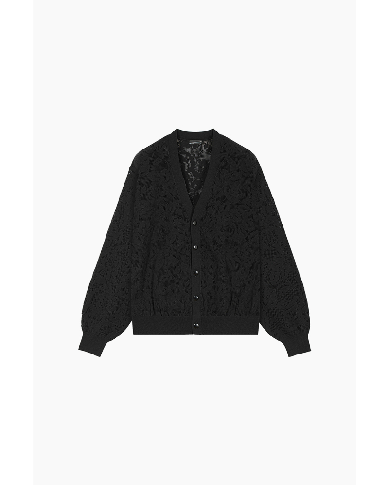 LAD MUSICIAN�i���b�h�~���[�W�V����) 2126-012 FLOWER MESH CARDIGAN