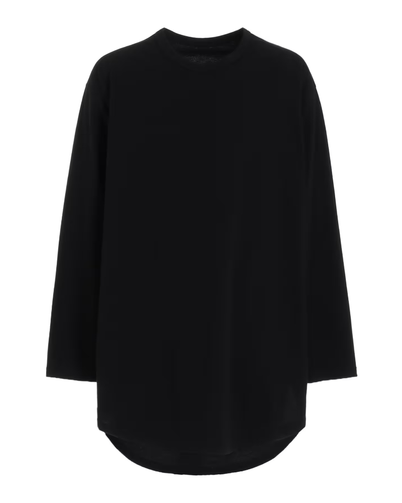 Ground Y�i�O���E���h ���C�jGA-T06-040-2-03 COTTON JERSEY HEM ROUND JUMBO T-SHIRT LONG SLEEVES