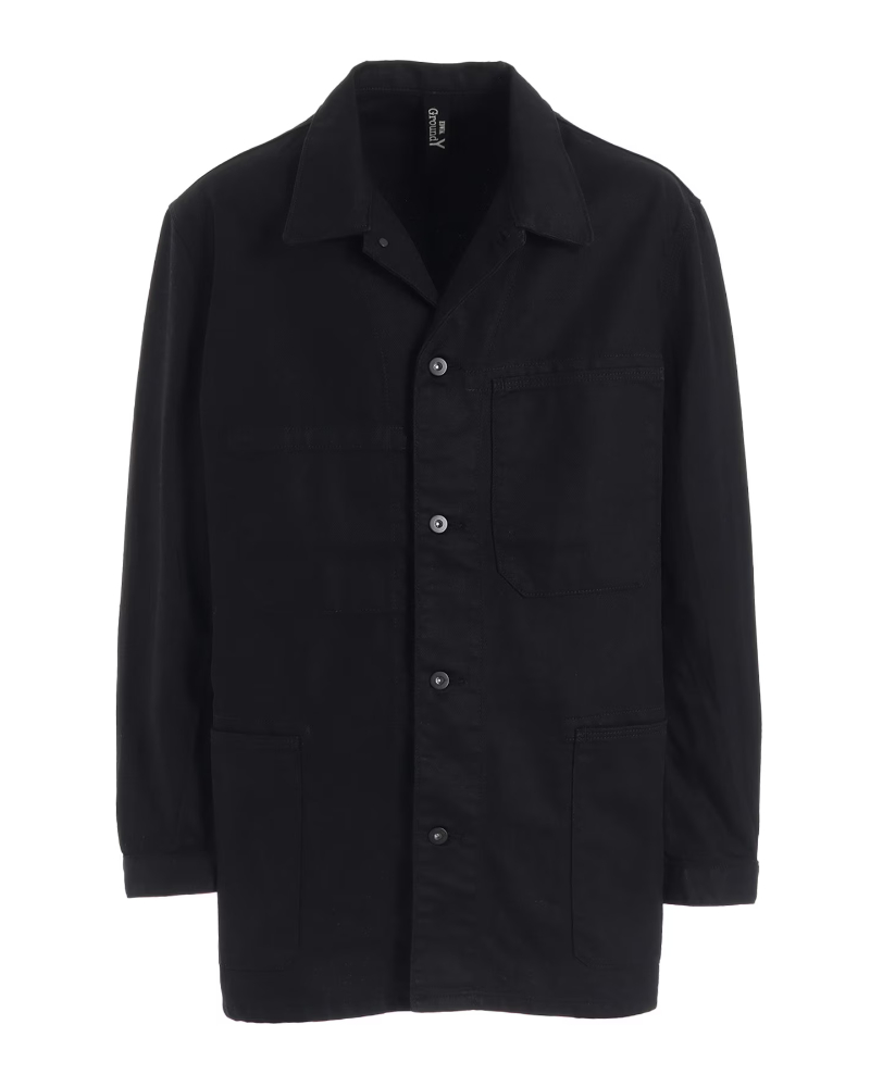 Ground Y�i�O���E���h ���C�jGX-Y01-007-1-03 Ground Y�~EDWIN 9oz BLACK DENIM COVERALL