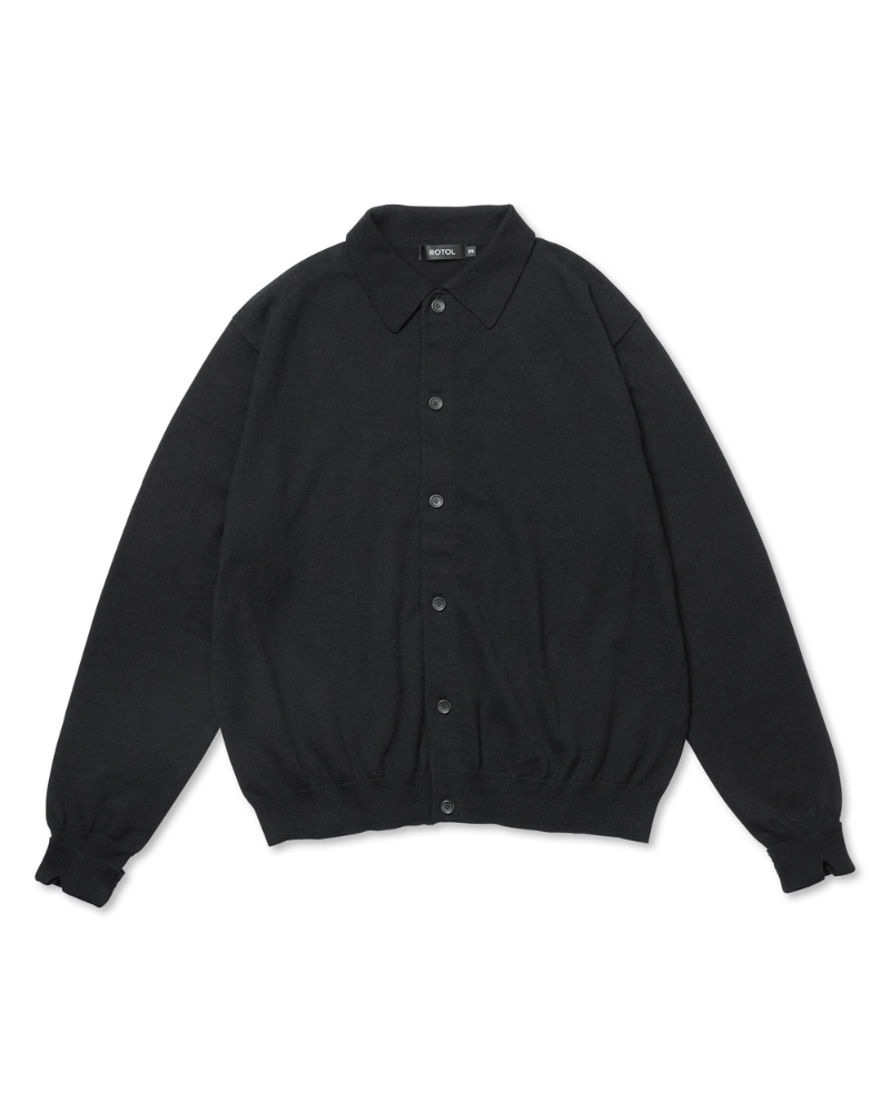 ROTOL�i���g��) R26SKNG20 Cashmere Blend Knit Shirt