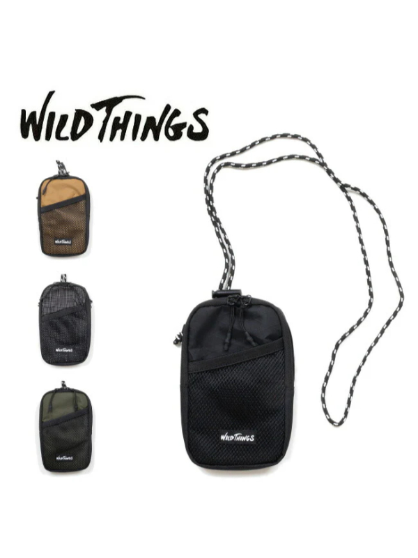 WILDTHINGS�i���C���h�V���O�X) WT3803606 SHOULDER POUCH