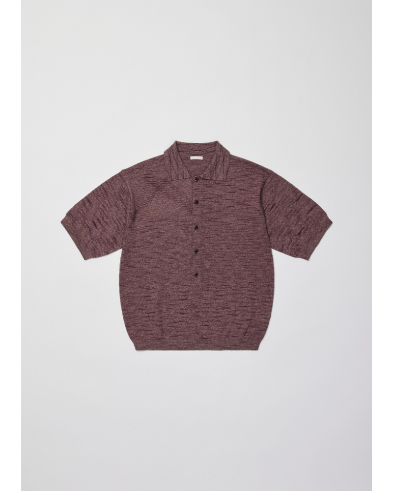 ULTERIOR(�A���e���A�jUKW33-LA242 MELANGE SLUB YARN KNIT P/S