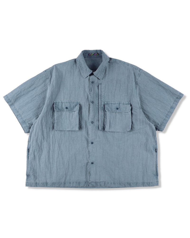 is-ness�i�C�Y�l�X)  26SS_09_1008SSSH04-1 Pigment-Dyed Short-Sleeve Shirt