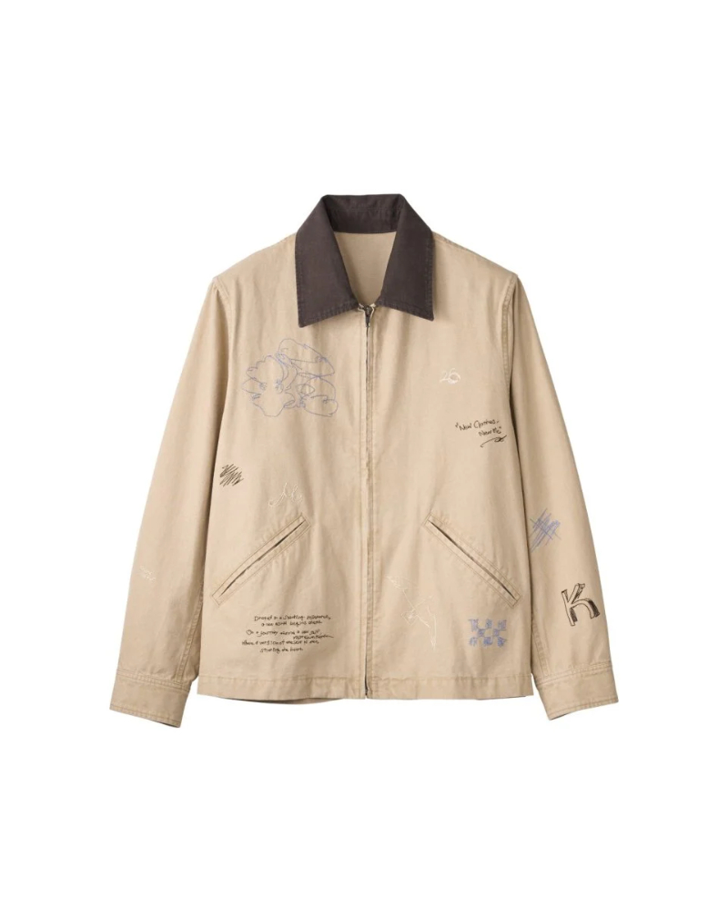Knuth Marf (�N�k�[�X�}�[�t) KM26SPF01 embroidered jacket(unisex)