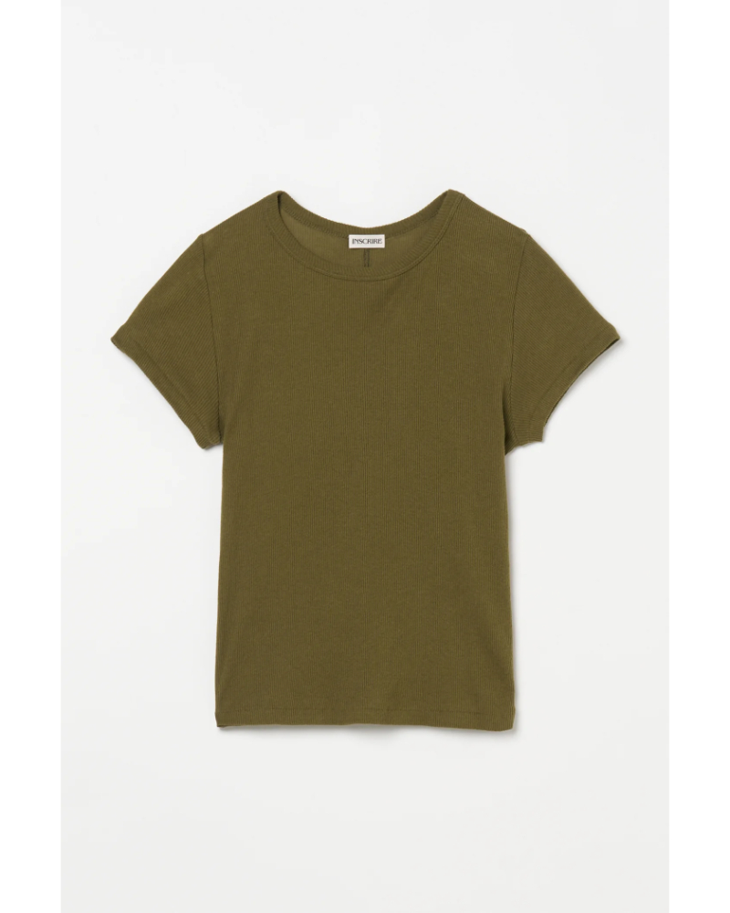 INSCRIRE�i�A���X�N���A) IC261DAI26SSCUT2 Gauze Teleco Tee