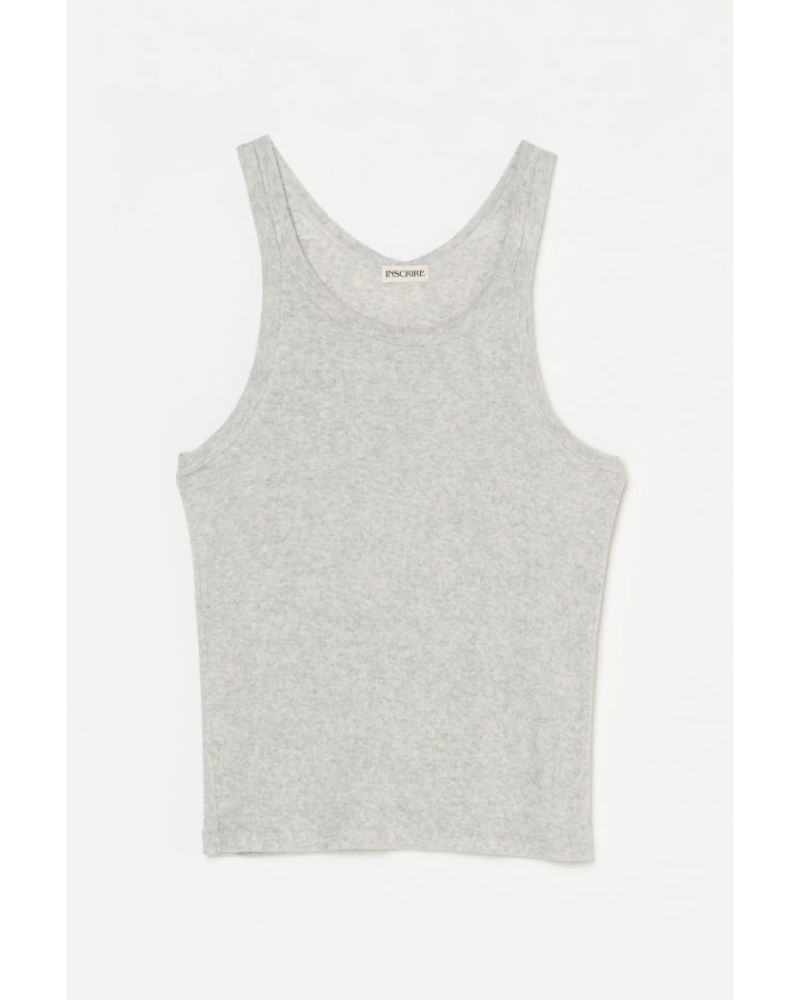 INSCRIRE�i�A���X�N���A)IC261DAI26SSCUT1 Gauze Teleco Tank Top