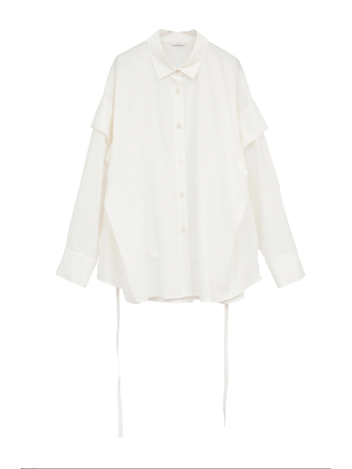 CLANE (�N���l) 80122-4033 SHOULDER TUCK SHIRT