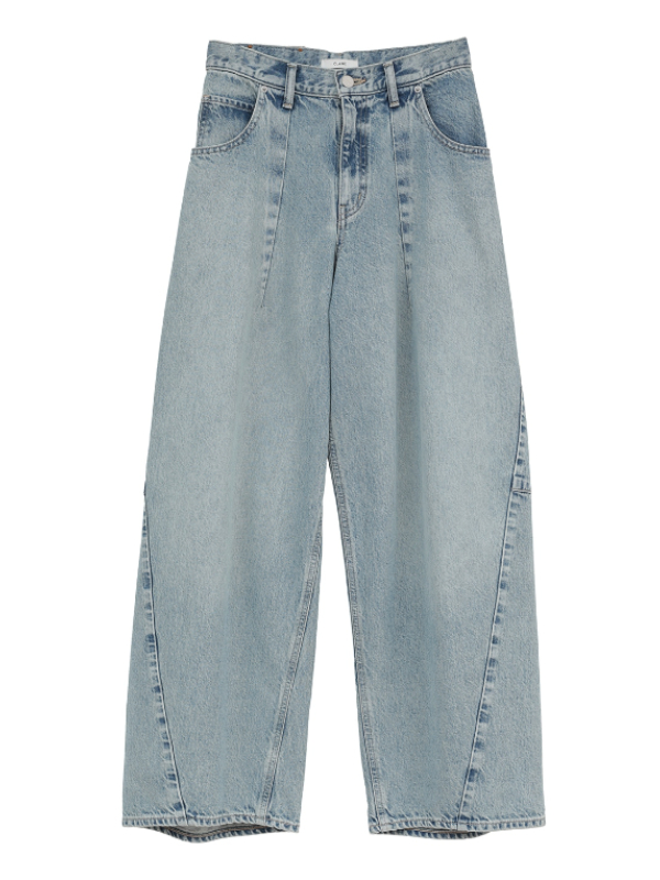 CLANE (�N���l) 10111-7043 COCOON BULKY DENIM PANTS