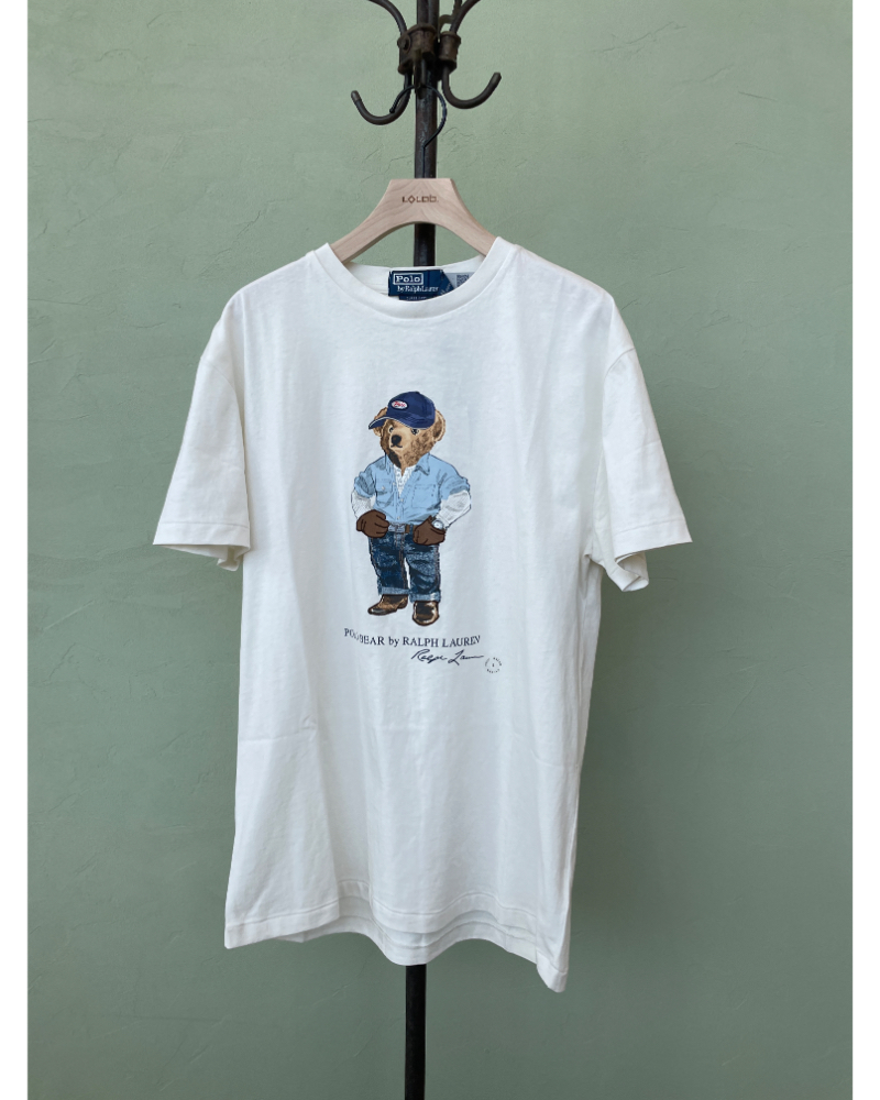 POLO RALPH LAUREN (�|�������t���[����)KSV30 Classic Fit Polo Bear Graphic T-Shirt