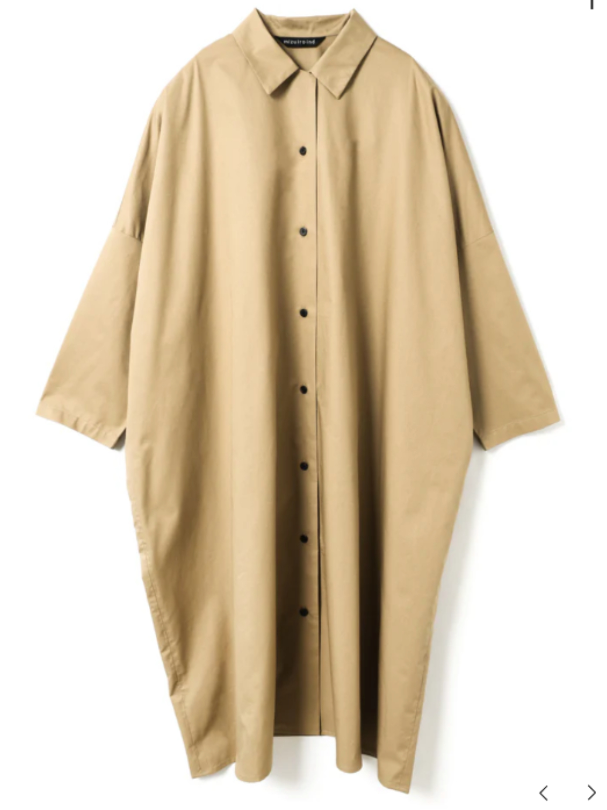 mizuiroind�i�~�Y�C���C���h�j1-250084 wide shirt CT