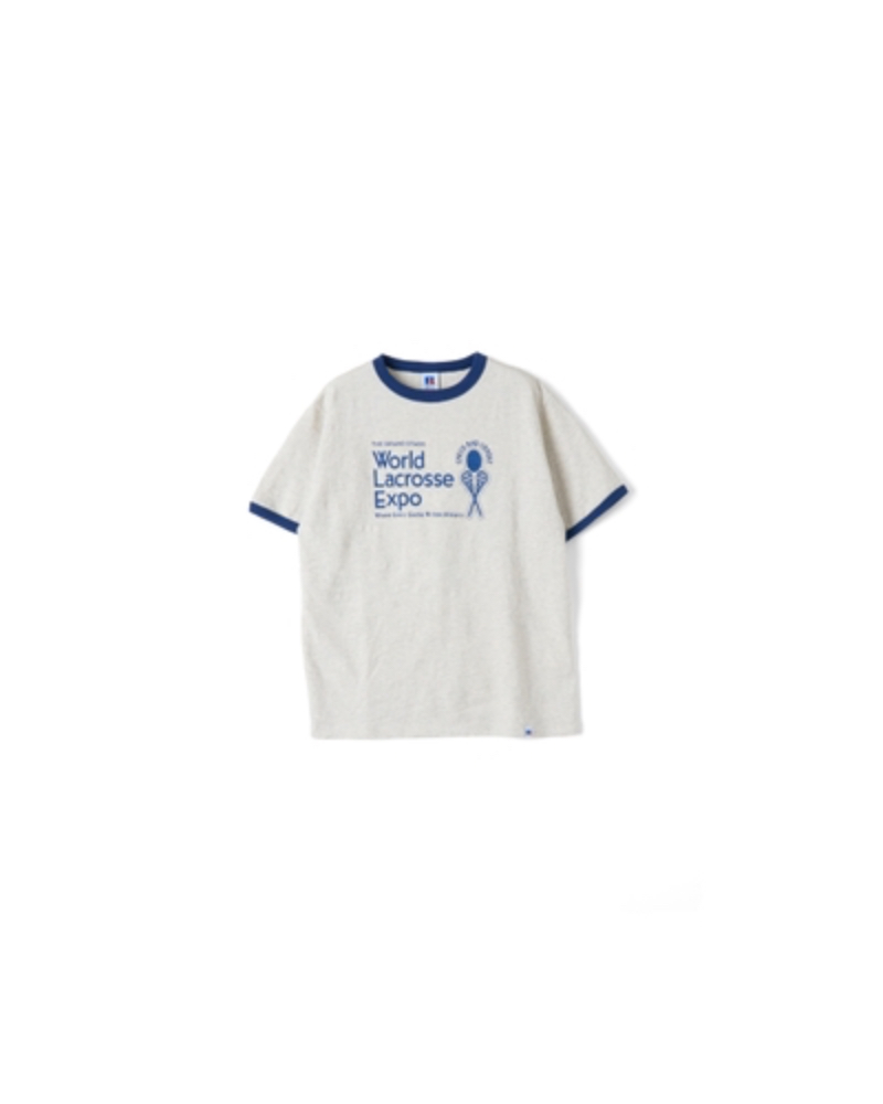 RUSSELL ATHLETIC(���b�Z�� �A�X���e�B�b�N)201261-027  Wmns Heavy Slub Jersey S/S Graphic T