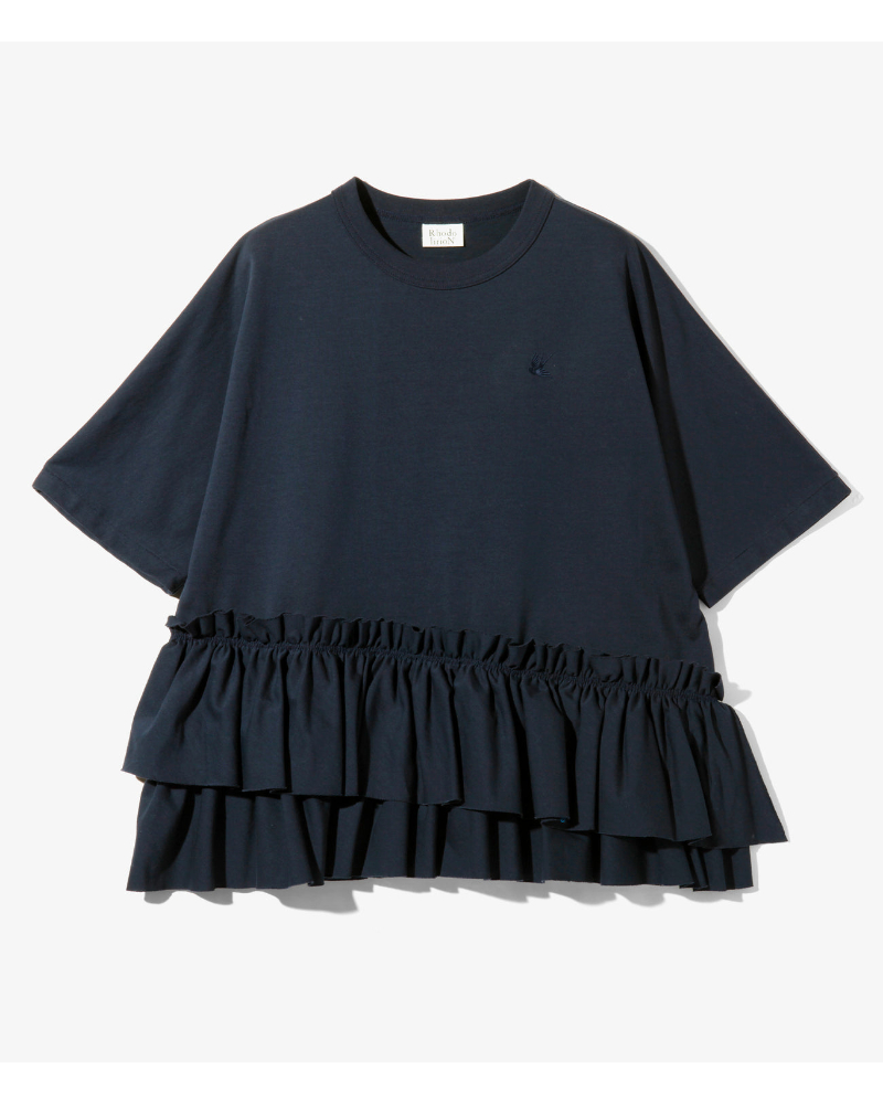 RHODOLIRION(���h�����I��) SW1078 SWALLOW FRILL TIERED TOP