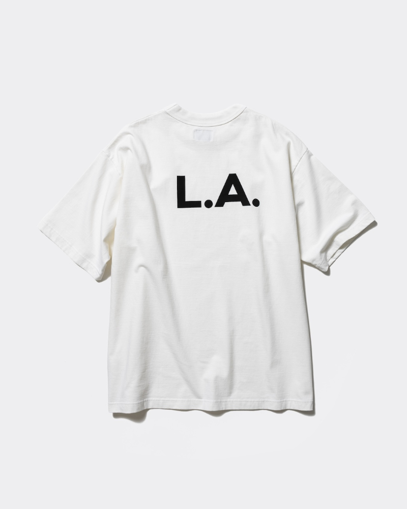 Unlikely(�A�����C�N���[) U26S-04-0003 Unlikely Authentic Graphic Tee "L.A"