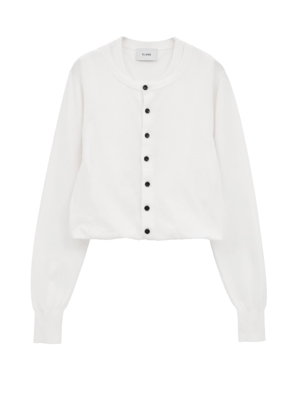 CLANE (�N���l)  10106-2143 W LAYERED KNIT CARDIGAN