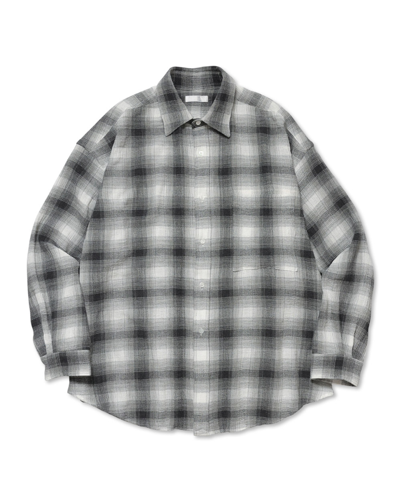 ROTOL�i���g��) R26SSEM13 Dry Ombre Wide Shirt