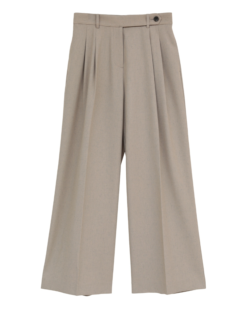 MANOF�i�}�m�t�j 80110-7103 TUCK WIDE PANTS